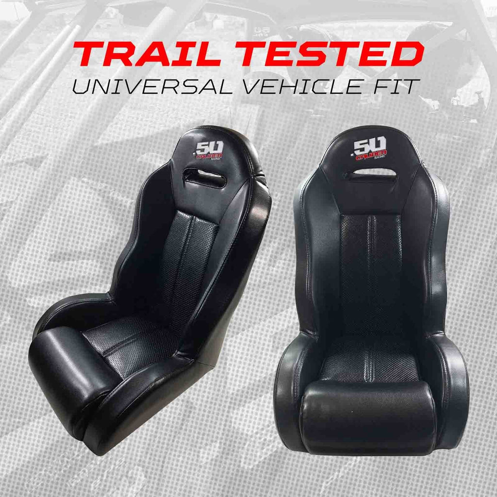Off road child booster seat by 50 Caliber Racing, bump seat designed for secure, elevated car passenger safety.