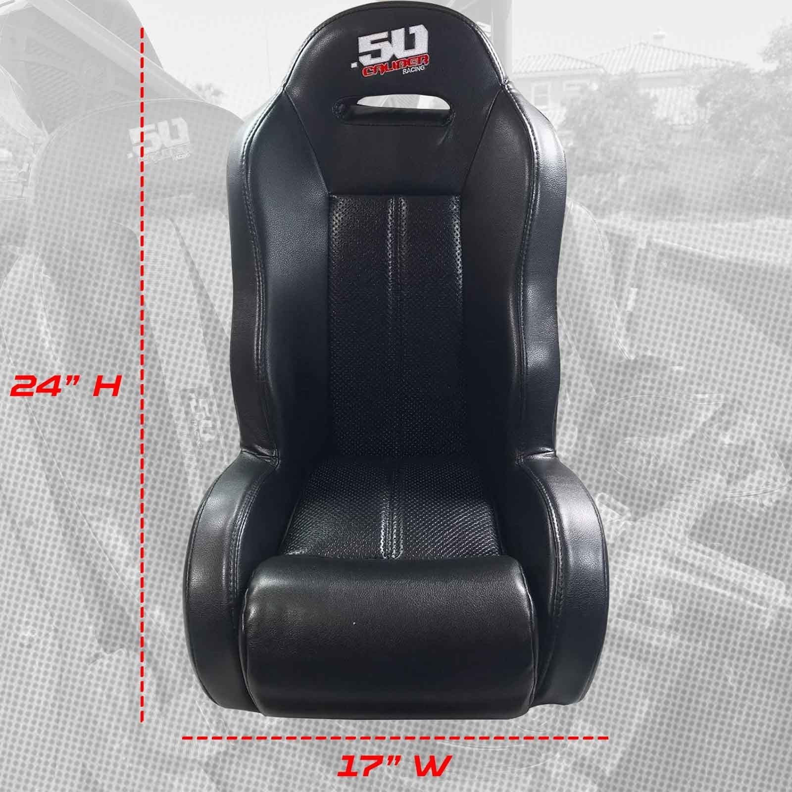 Off-road child booster seat by 50 Caliber Racing, designed as a bump seat for added safety and comfort during off-road rides.