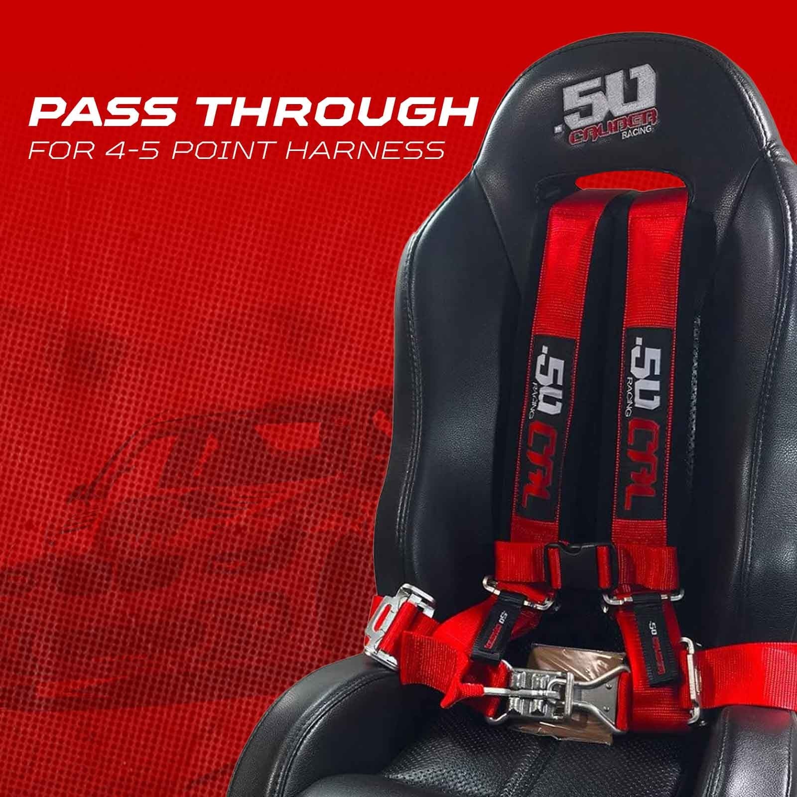 Off-road child booster seat by 50 Caliber Racing, bump seat designed for off-road vehicle safety and comfort.