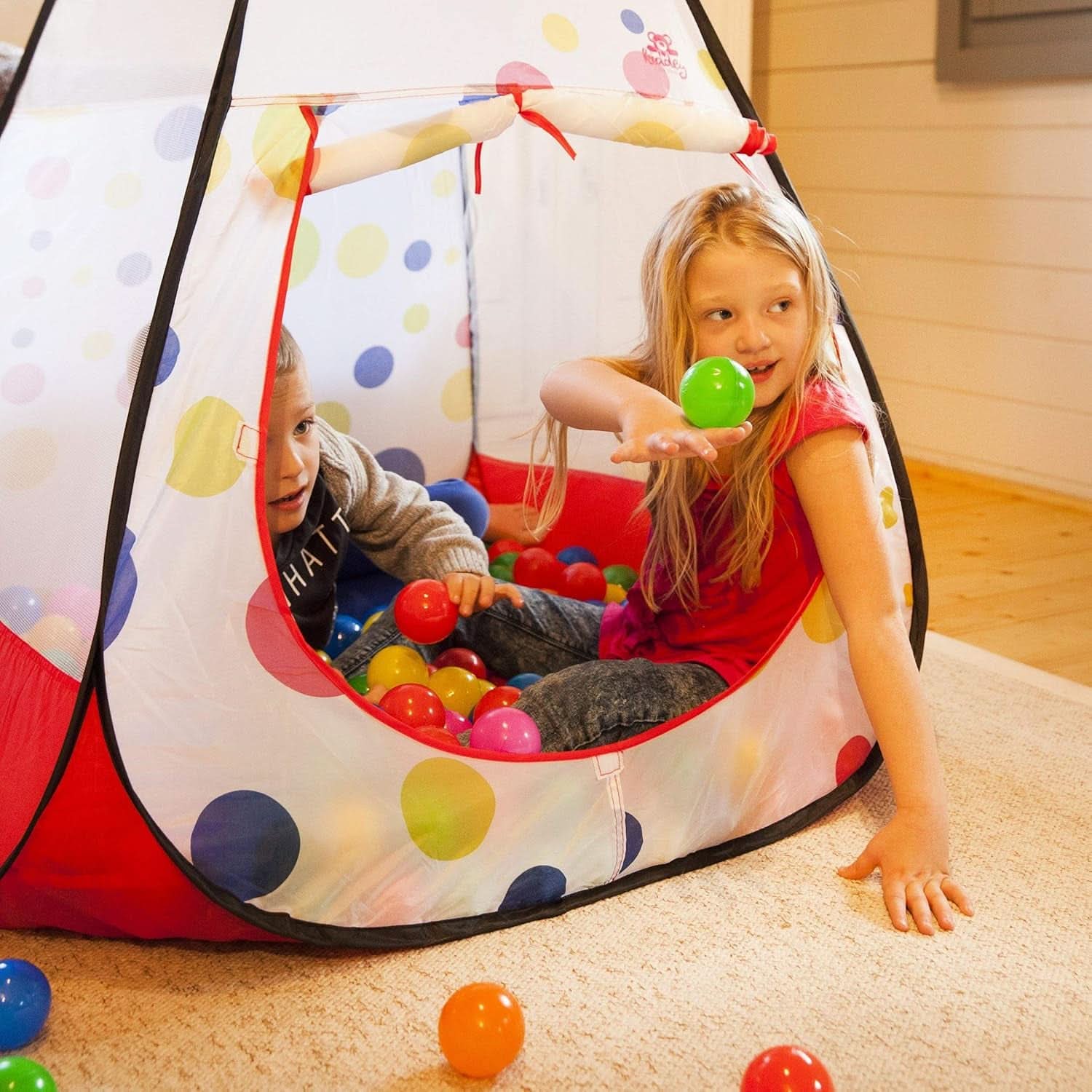Kids Durable Popup BallPit Tent Thirty Nine Inch Indoor Outdoor-3