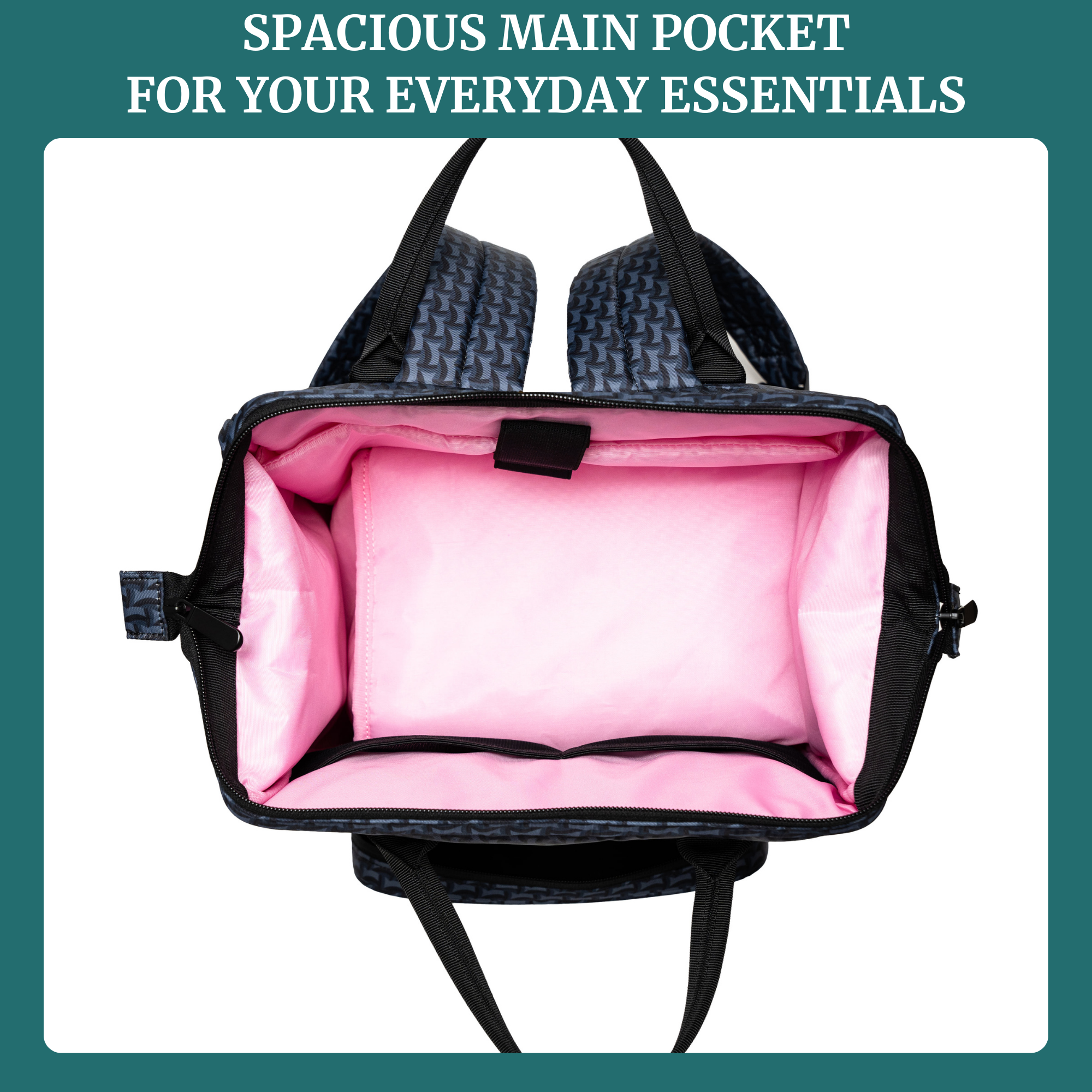 Idaho Jones Chertsey breast pump bag backpack designed for large pumps, featuring multiple compartments and sturdy shoulder straps.